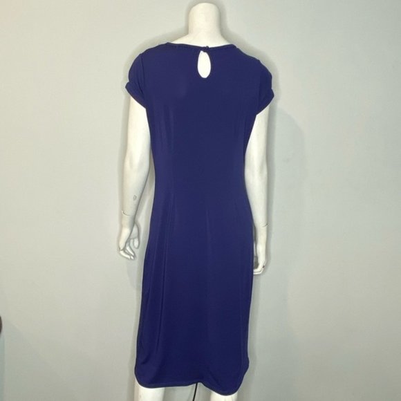 Mr. Max Dress Single button back Keyhole Cap - Picture 6 of 6